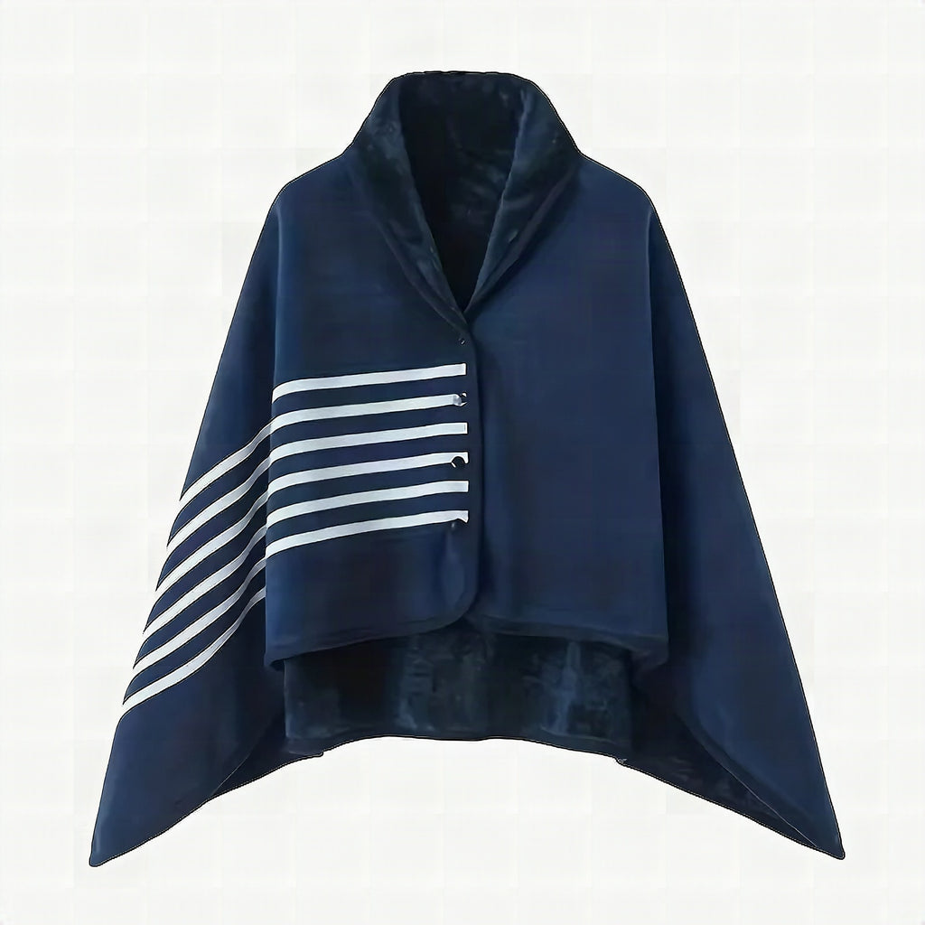Bufanda manta CozyWrap de franela suave para oficina y hogar
