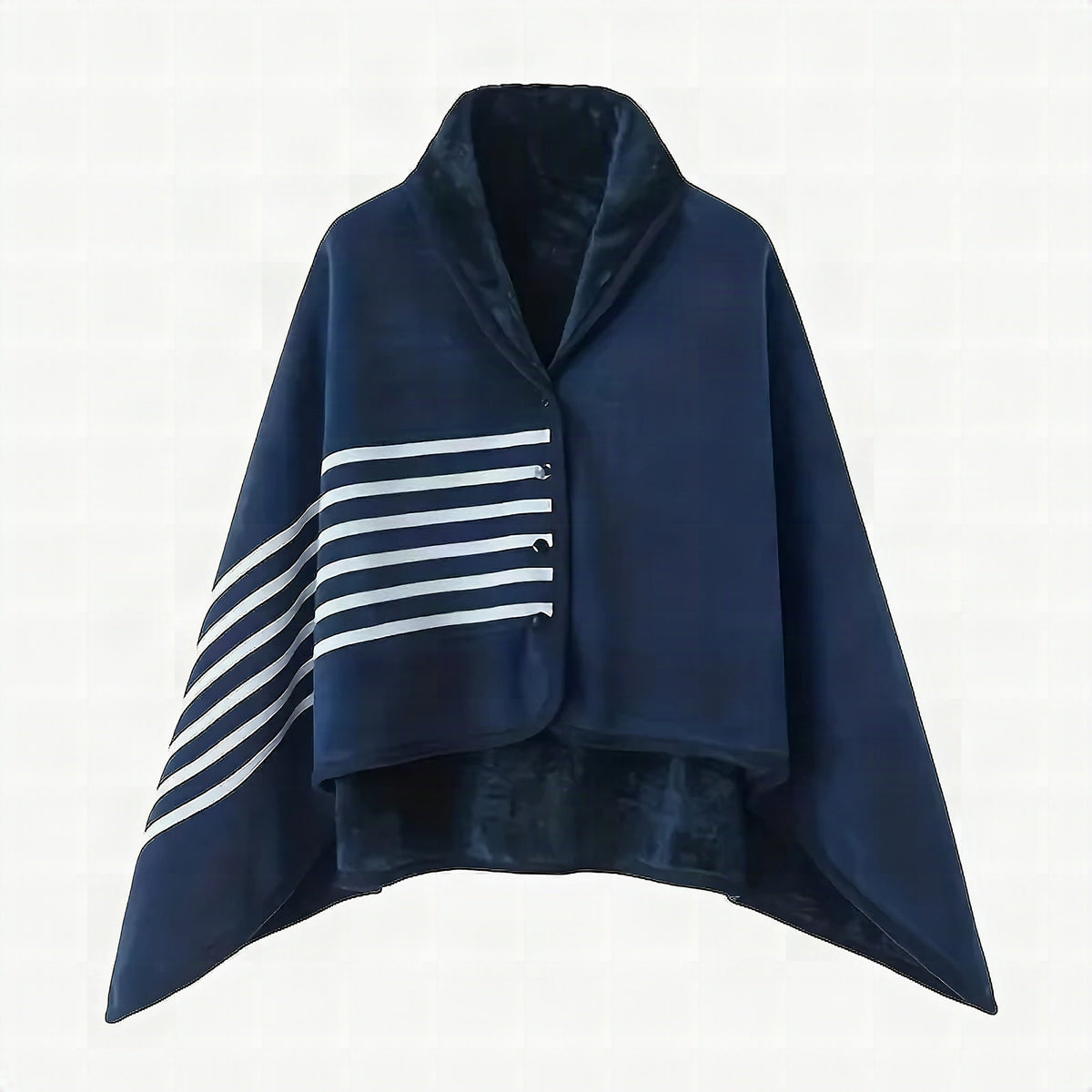 Bufanda manta CozyWrap de franela suave para oficina y hogar