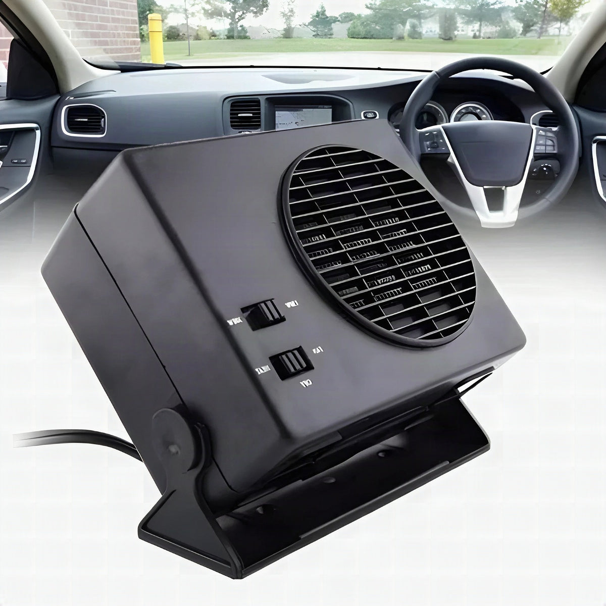 Calefactor portátil de cerámica 12 V para coche