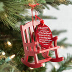Mecedora decorativa navideña «Christmas in Heaven»