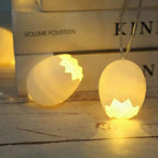 Guirnalda de luces LED con huevos de Pascua decorativos