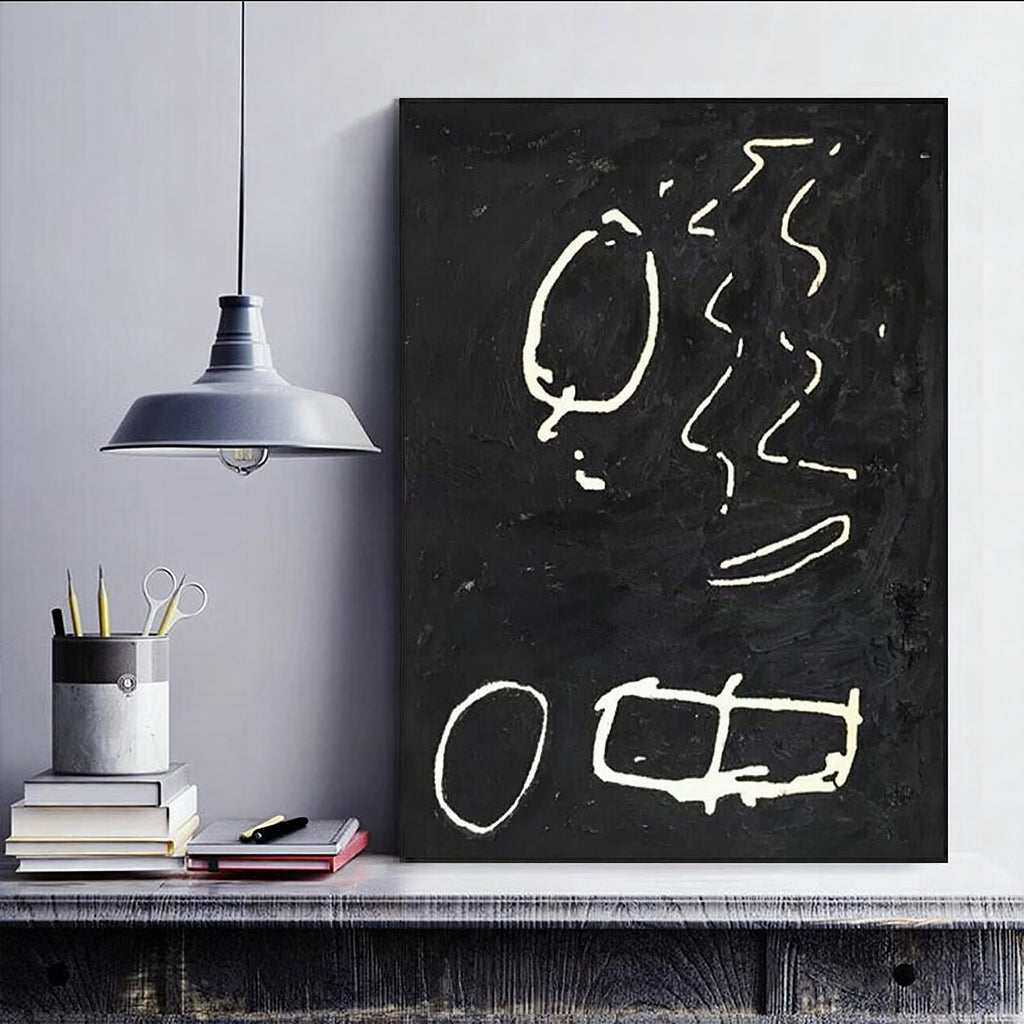 Lienzo abstracto moderno para pared