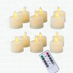 Set de velas LED con mando a distancia