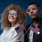 Gafas de fiesta temáticas para celebraciones patrióticas