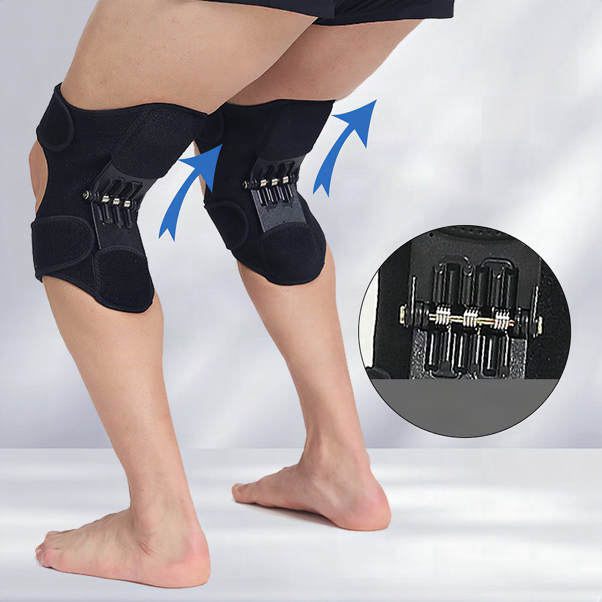 Rodillera ajustable con bisagras FlexiKnee
