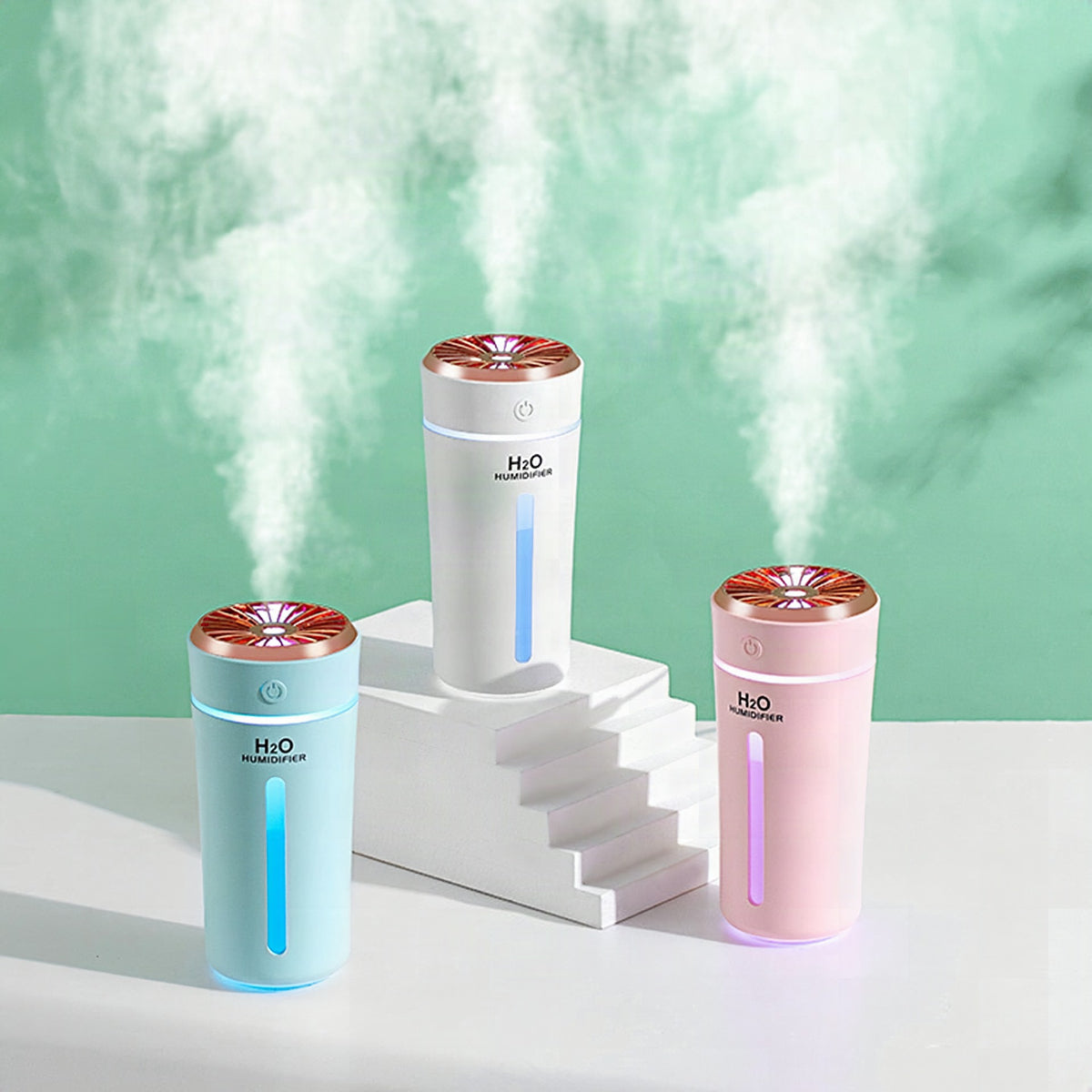 Humidificador H2O con luz nocturna