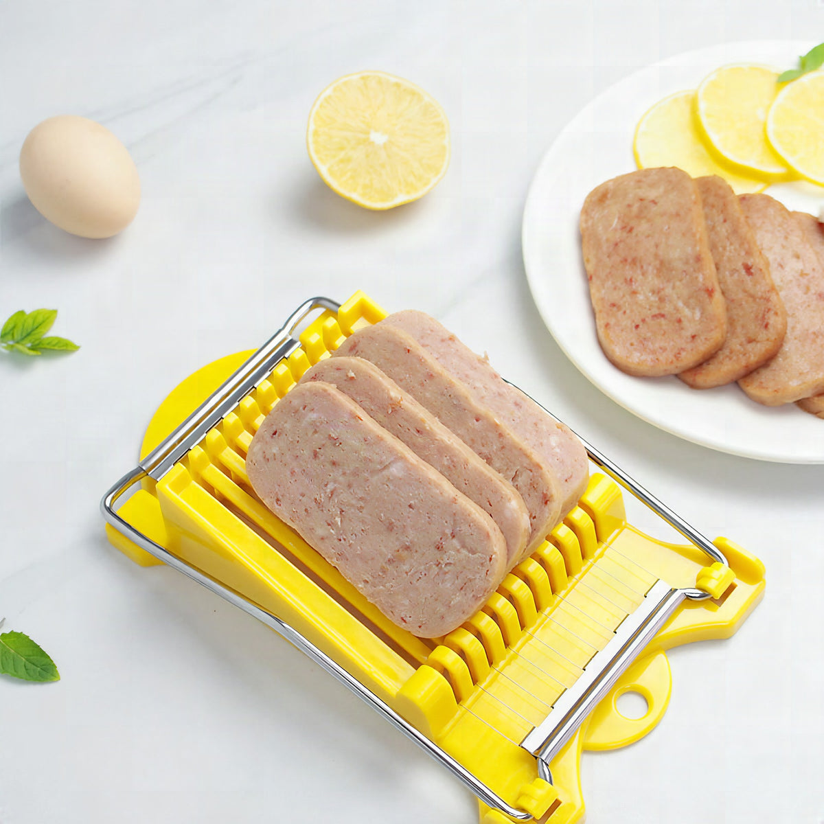 Cortador de fiambre y queso con alambre de acero