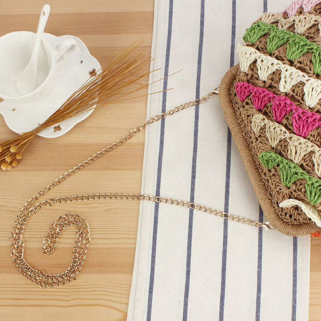 Bolso de mano con diseño trenzado creativo