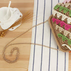 Bolso de mano con diseño trenzado creativo