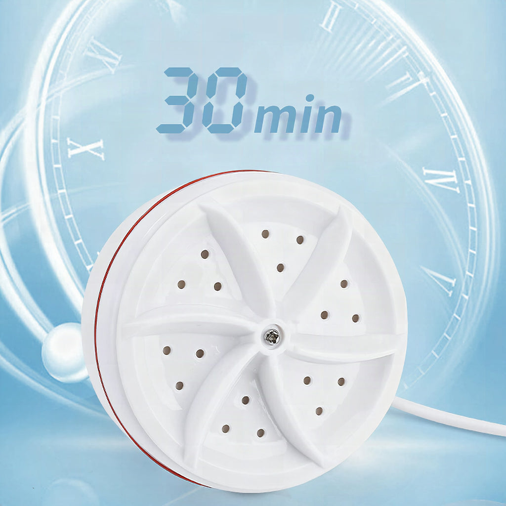 Mini lavadora portátil ultrasónica para el fregadero