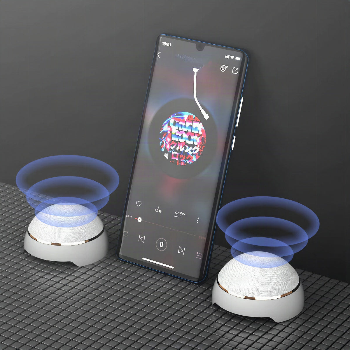 Altavoz Bluetooth magnético desmontable 2 en 1