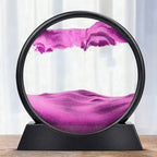 Reloj de arena 3D con paisajes marinos – Arte decorativo relajante