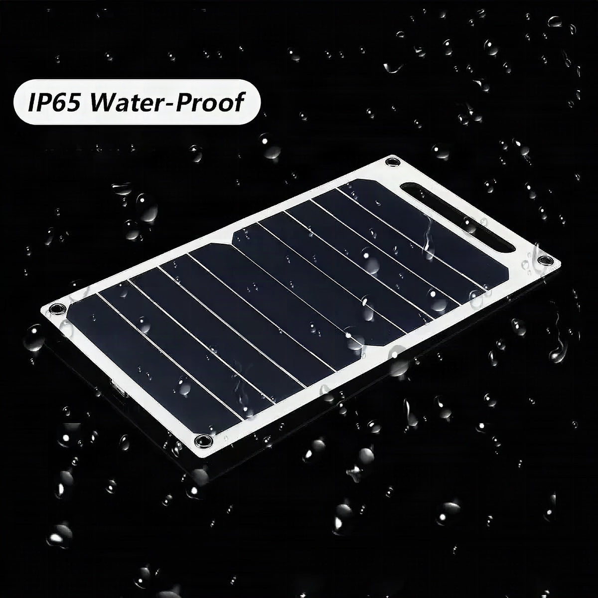 Panel solar SolNova 30 W ultraligero e impermeable con conexión USB