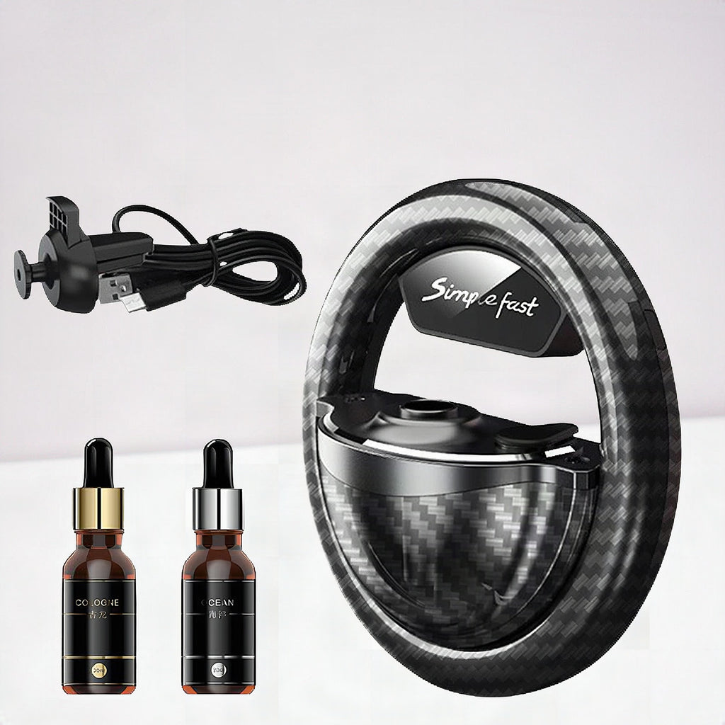 Ambientador de coche RGB Aroma Sprinkles con luces LED