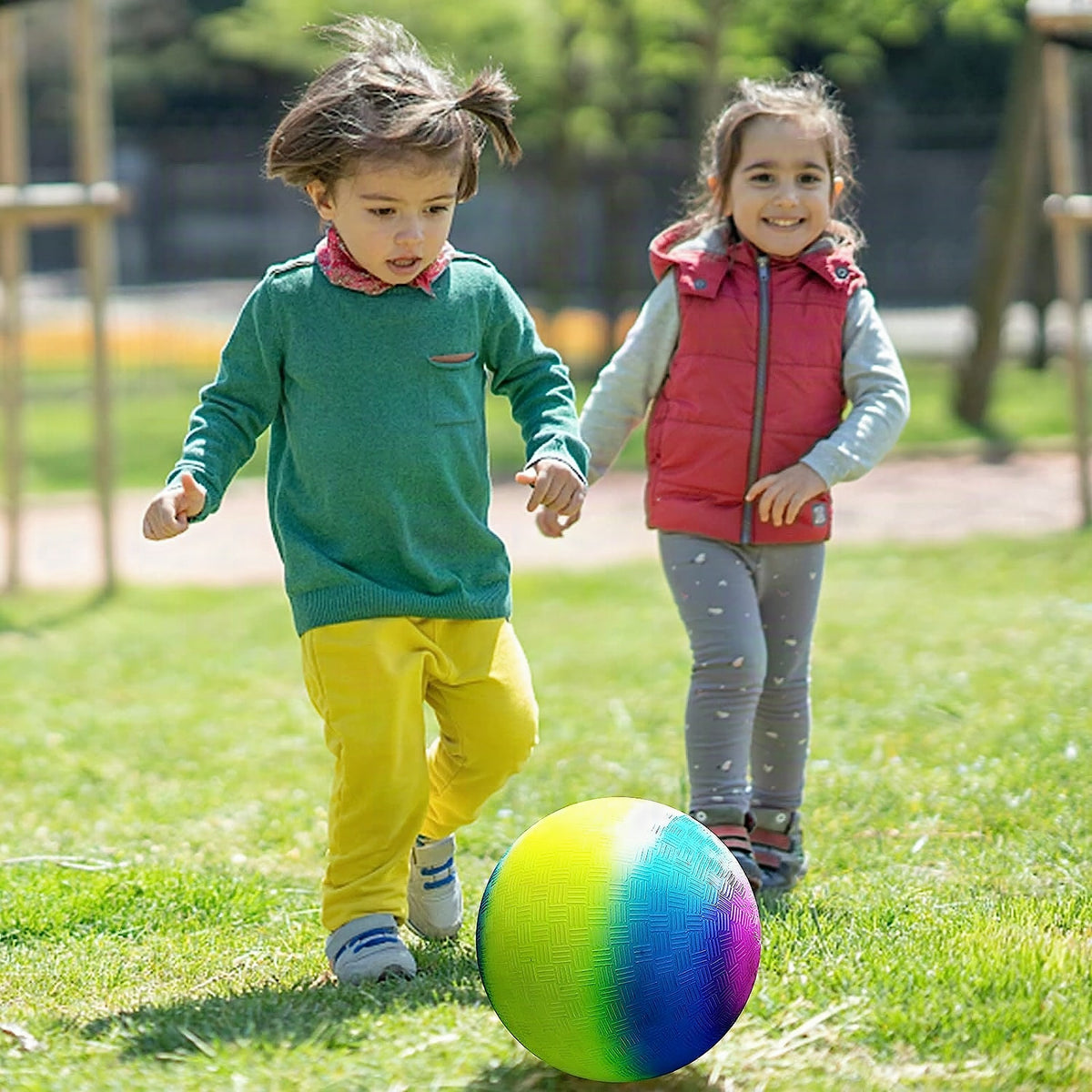 Pelota hinchable unisex con superficie antideslizante