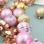 Set de 34 bolas de Navidad de 4 cm para decorar el árbol
