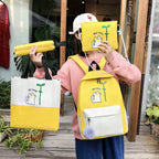 Set de mochila y bolsos 4 en 1