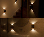 Luz LED nocturna regulable de diseño compacto