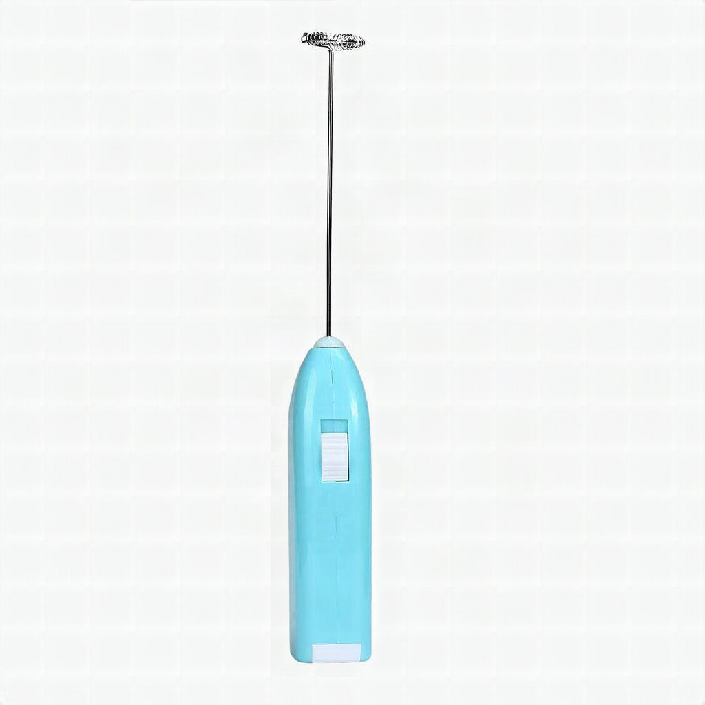 Batidor de mano eléctrico mini — espumador de leche y varillas para huevos