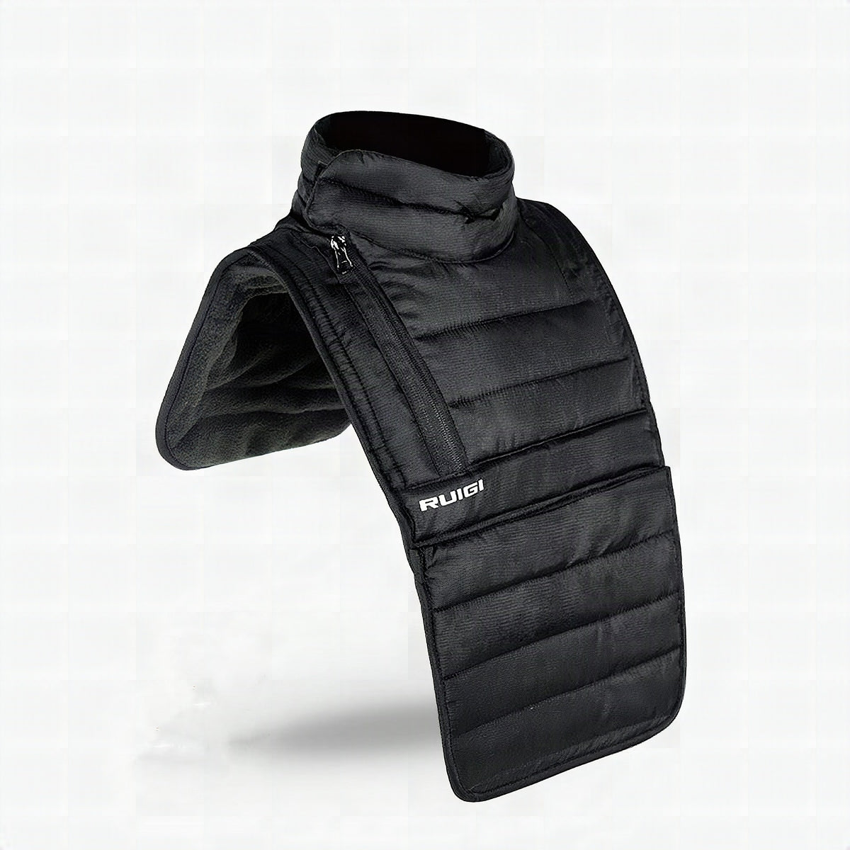 Bufanda protectora de pecho y cuello desmontable para moto