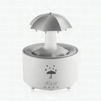 Humidificador de aire con forma de paraguas y gotas de agua