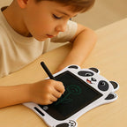 Pizarra de escritura LCD infantil con diseño de animales y stylus para aprendizaje creativo