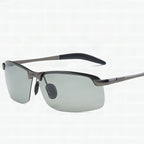 Gafas de sol fotocromáticas con lentes polarizadas antirreflejos