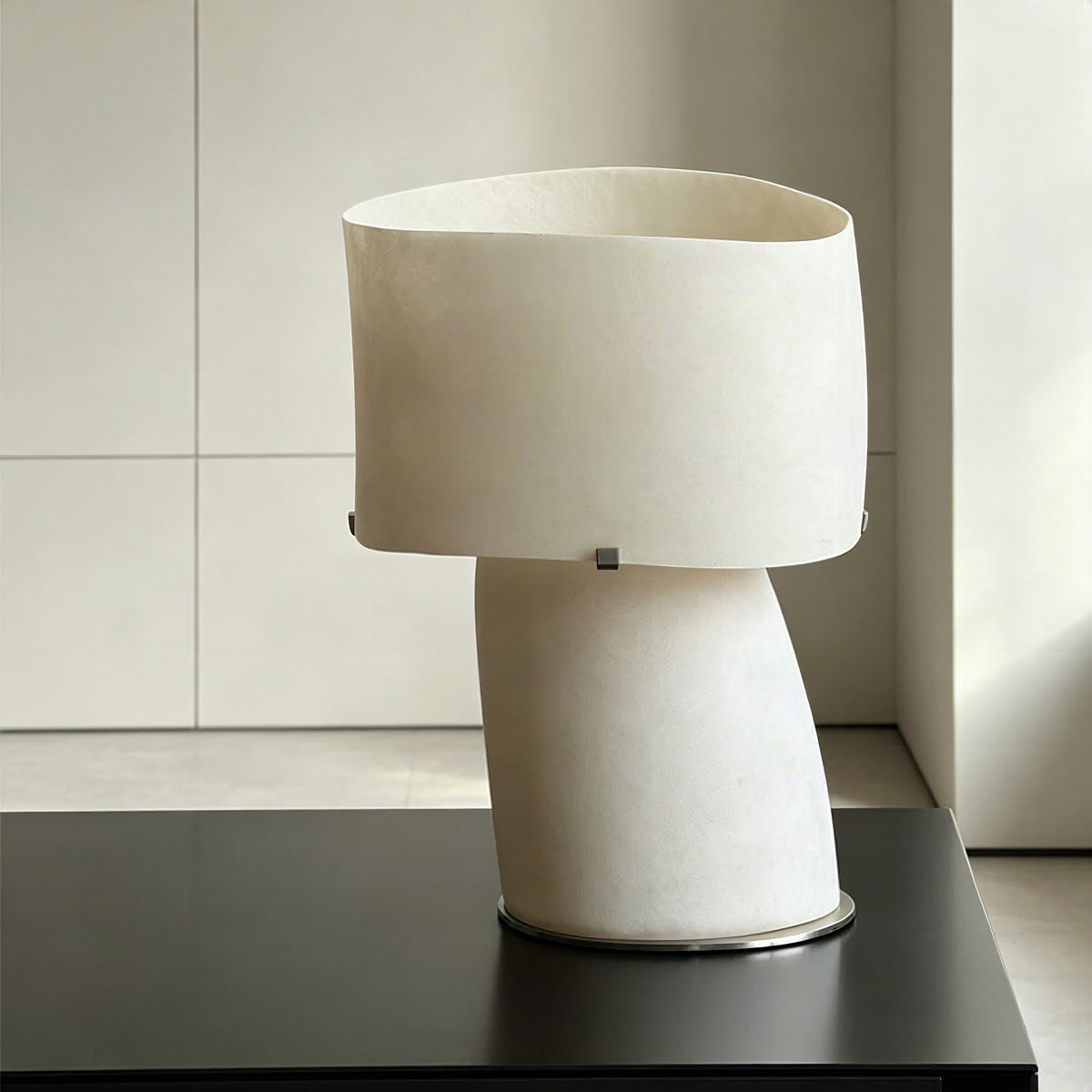 Lámpara de mesa moderna artística