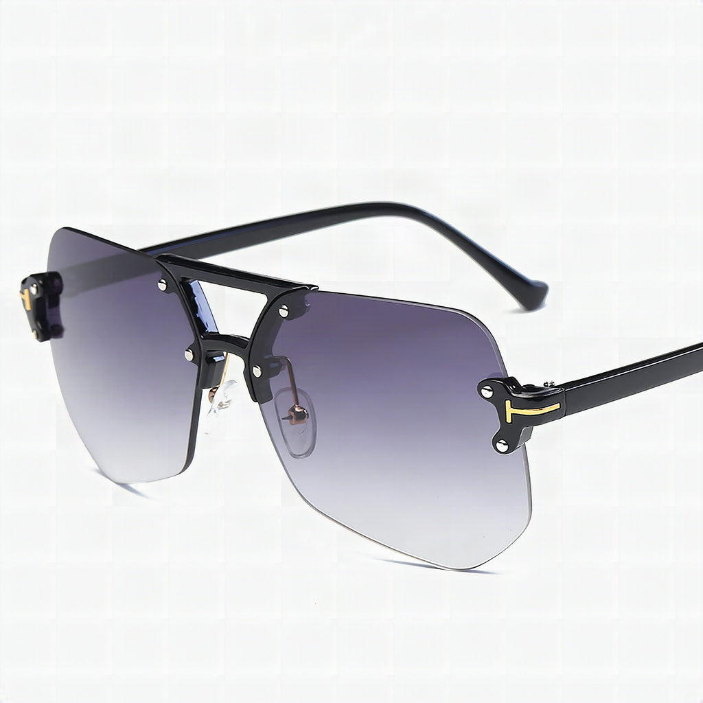 Gafas de sol futuristas para mujer