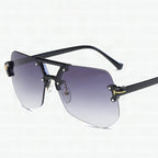Gafas de sol futuristas para mujer