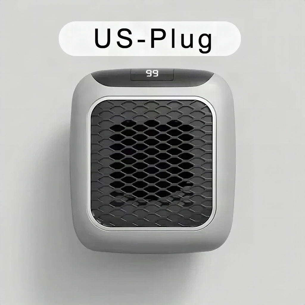 Calefactor eléctrico portátil de pared