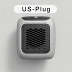 Calefactor eléctrico portátil de pared
