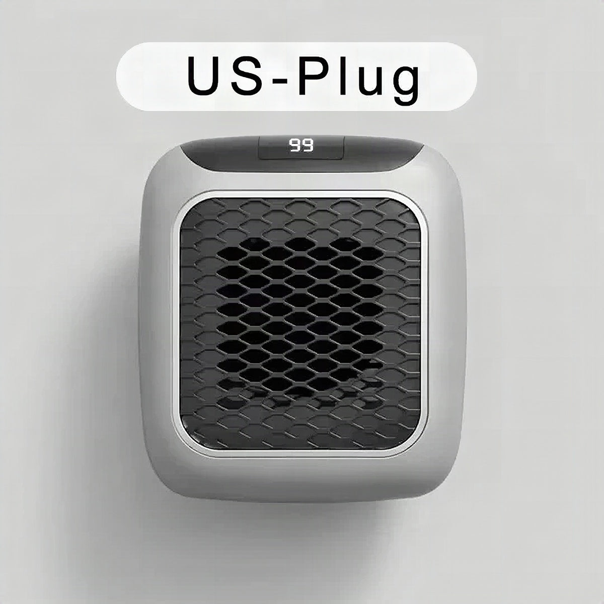 Calefactor eléctrico portátil de pared