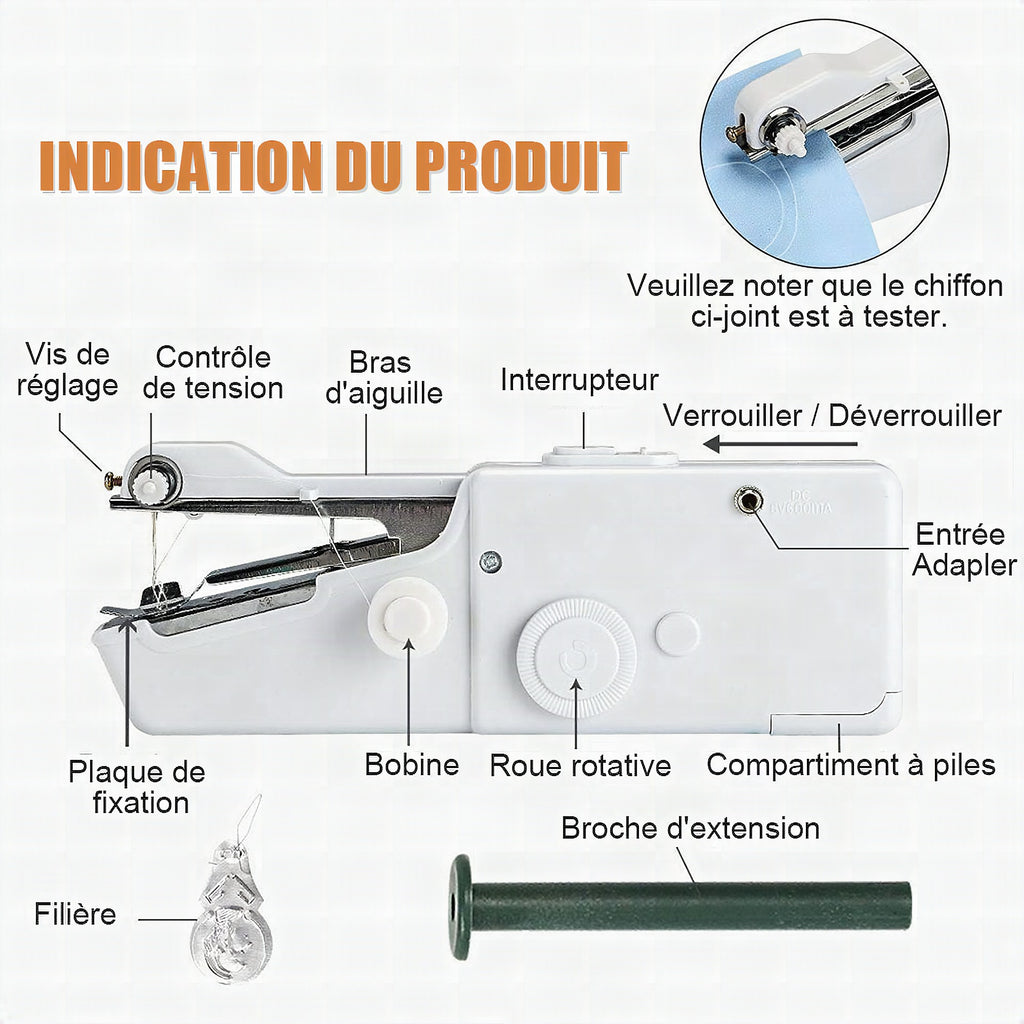 Máquina de coser portátil mini Ciaovie