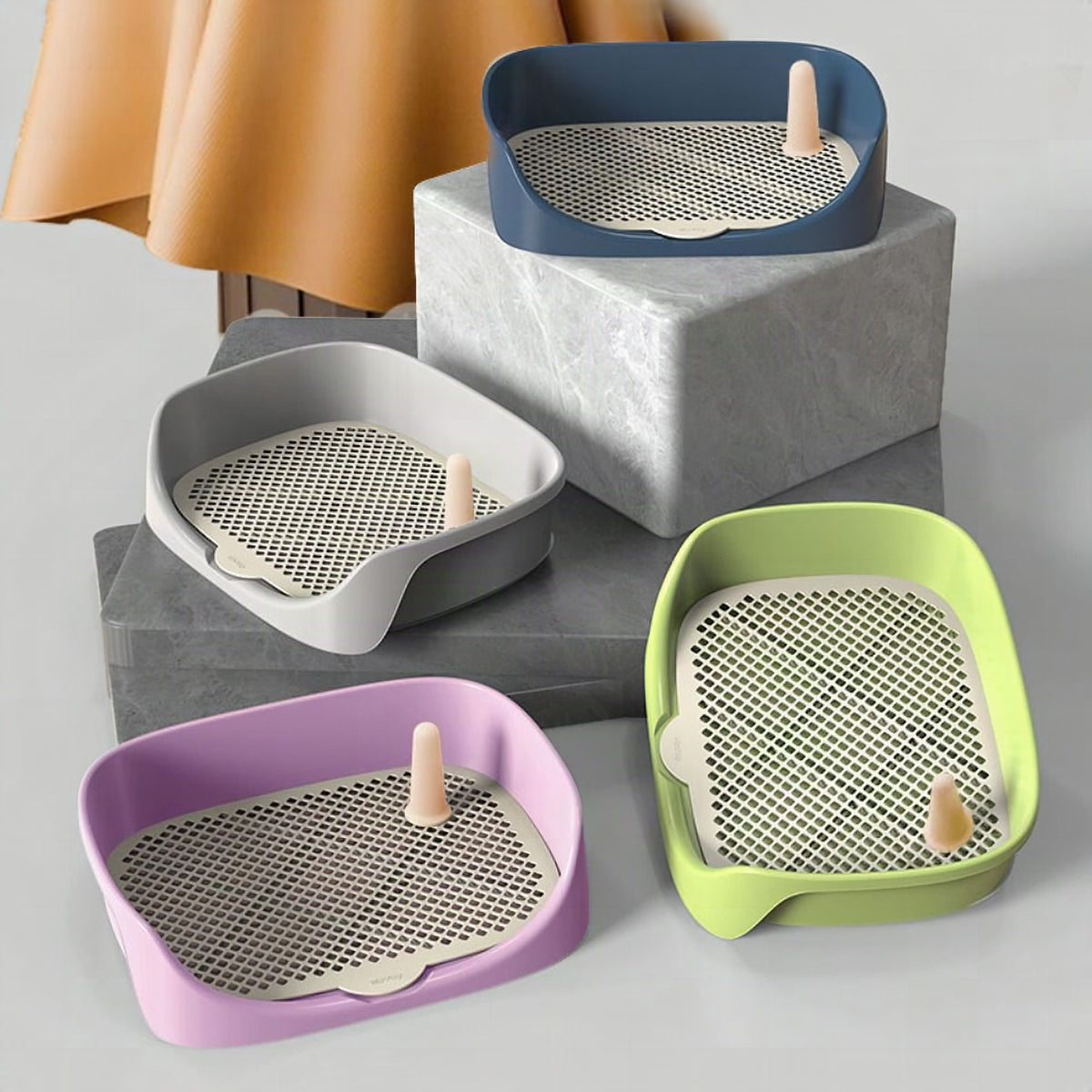 VICTOR TRAINER – Bandeja educadora para cachorros con protección antisalpicaduras