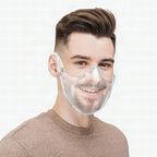 Mascarilla transparente reutilizable