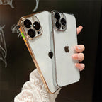 Funda transparente fashion para iPhone