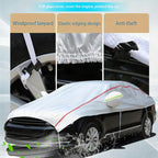 Funda protectora para coche AutoVioro impermeable con protección UV y antirrobo