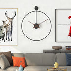 Reloj de pared minimalista de 40 cm con mecanismo silencioso