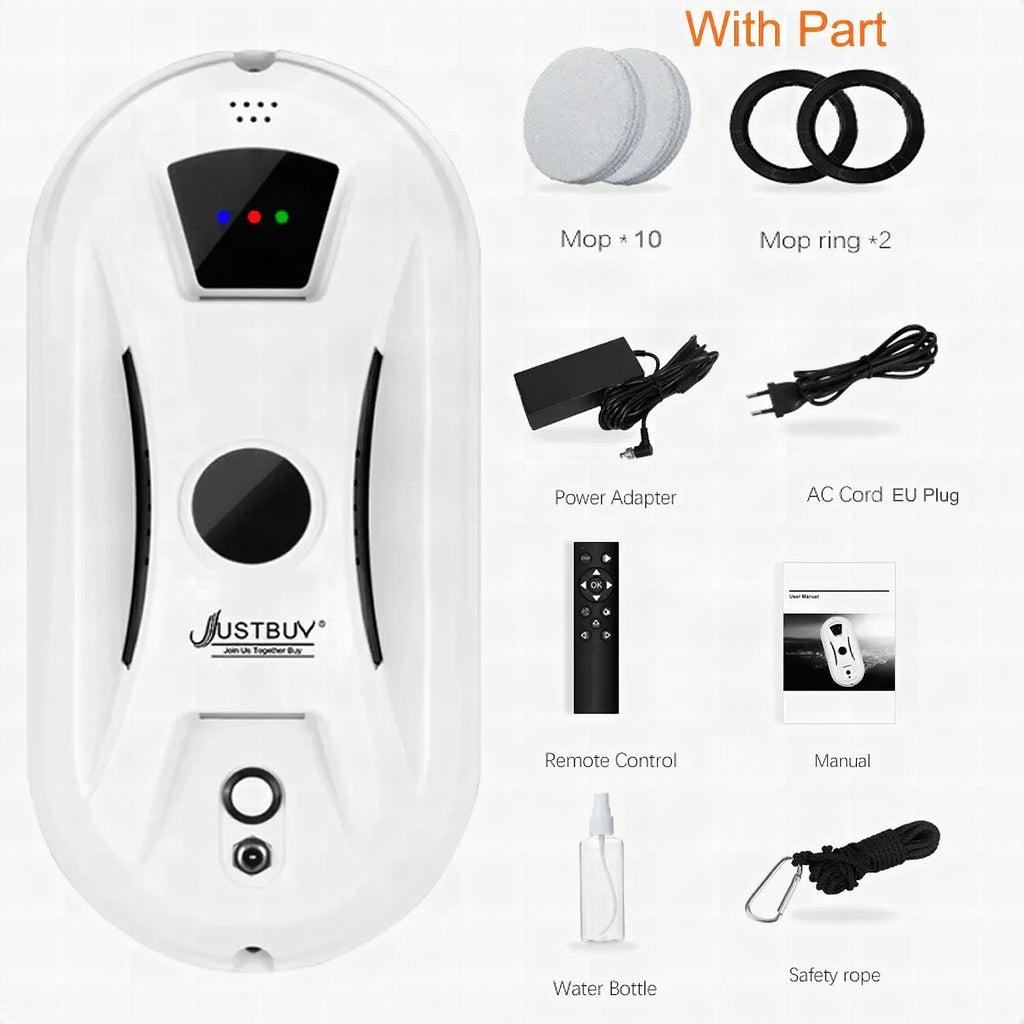 Robot limpiacristales ClearView — inteligente, eficaz y seguro