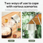 Campana extractora mini portátil para cocina