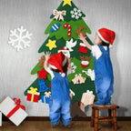 Árbol de Navidad DIY de fieltro para niños – Creatividad y diversión navideña