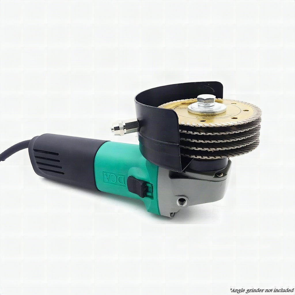 Adaptador rozadora para amoladora angular