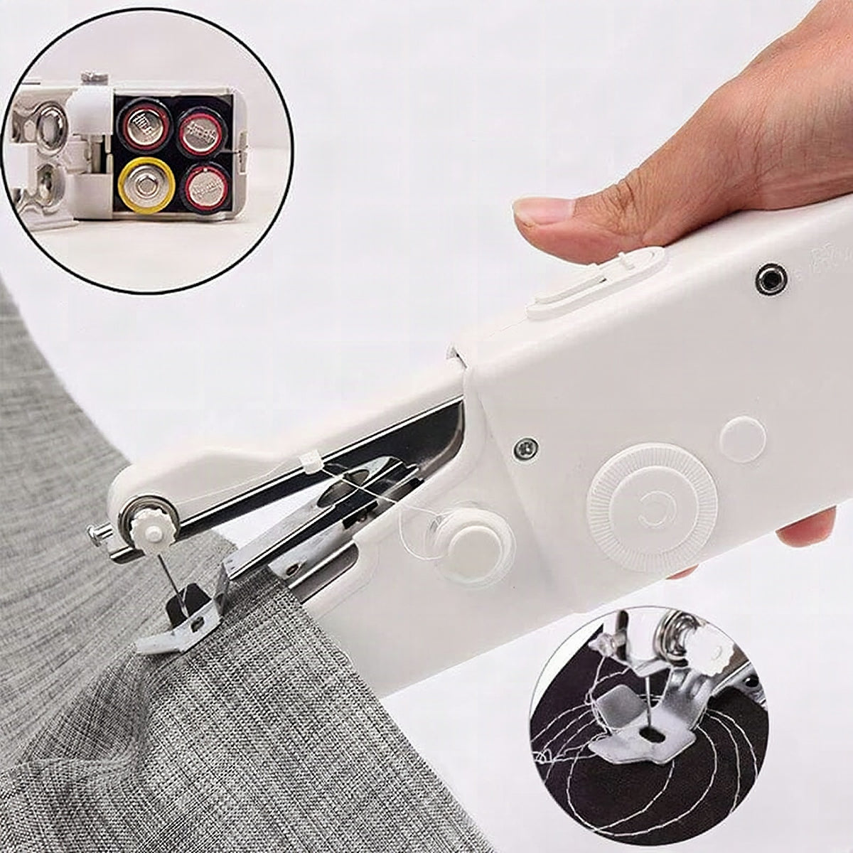 Máquina de coser portátil de mano