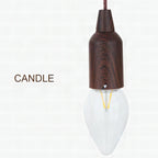 Bombilla LED recargable minimalista para exterior, camping, porche y jardín