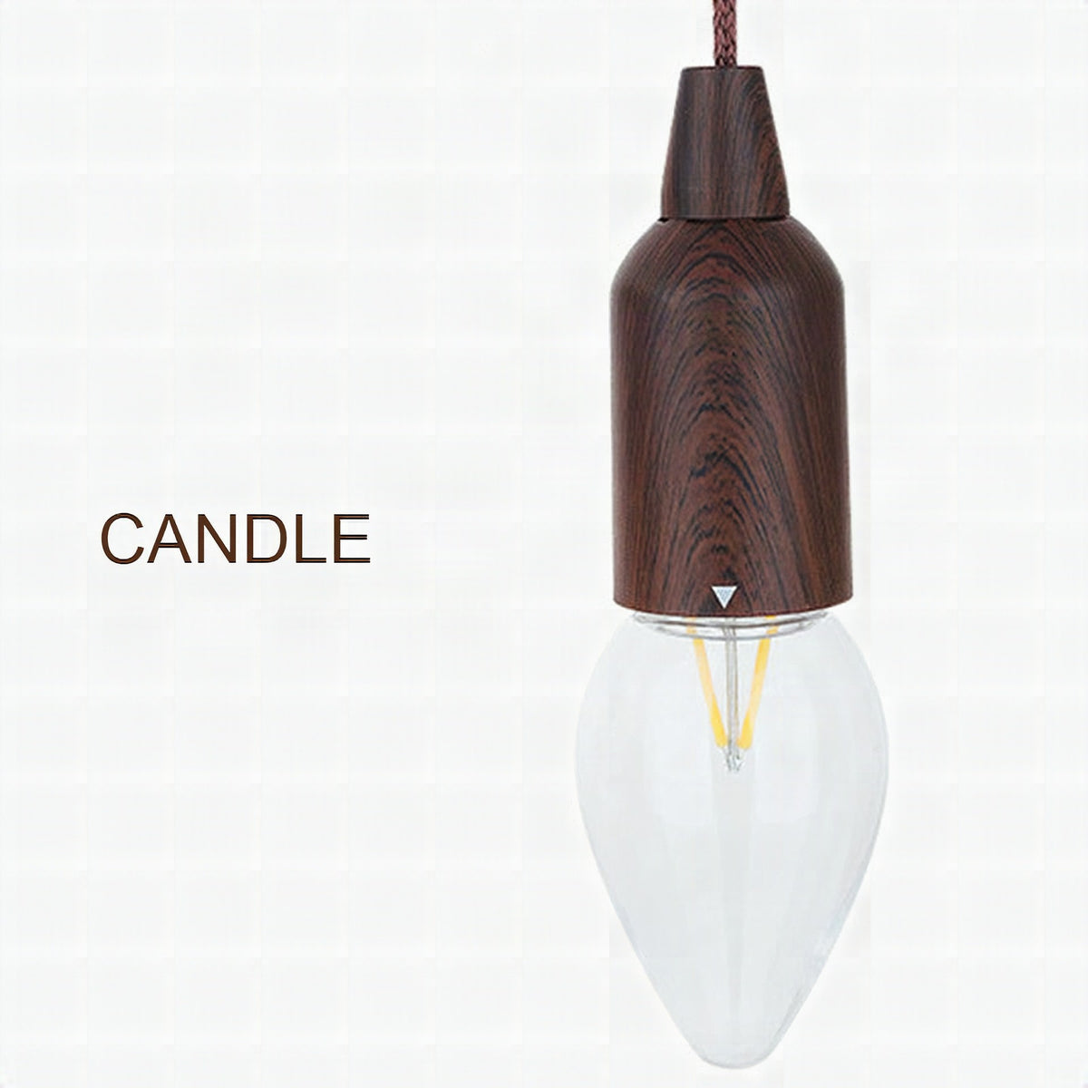 Bombilla LED recargable minimalista para exterior, camping, porche y jardín