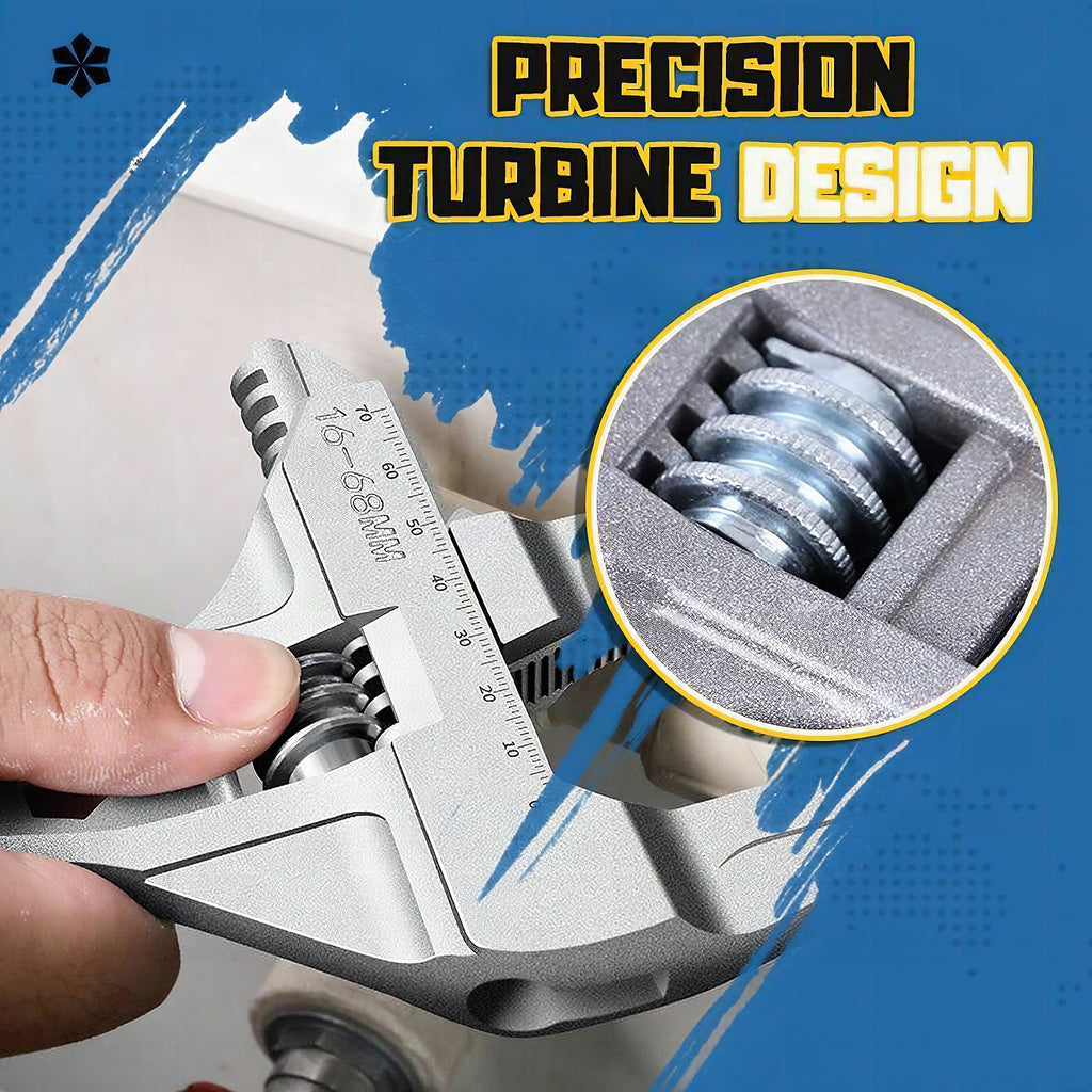 Llave ajustable multifunción para fontanería y baño