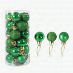 Bolas de Navidad brillantes y mate para decoración navideña