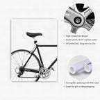 Lámina minimalista de bicicleta - Cuadro de lienzo para pared