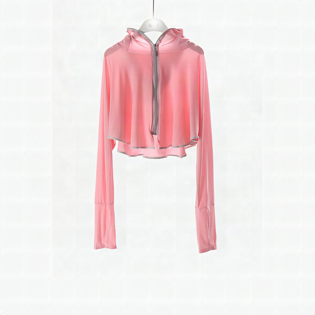 Chaqueta funcional de mujer con protección UV y tecnología transpirable